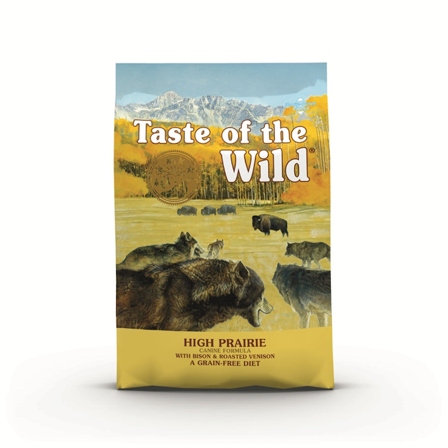 Taste of the Wild 狗用干粮无谷物野牛+烤鹿肉配方(成犬粮)